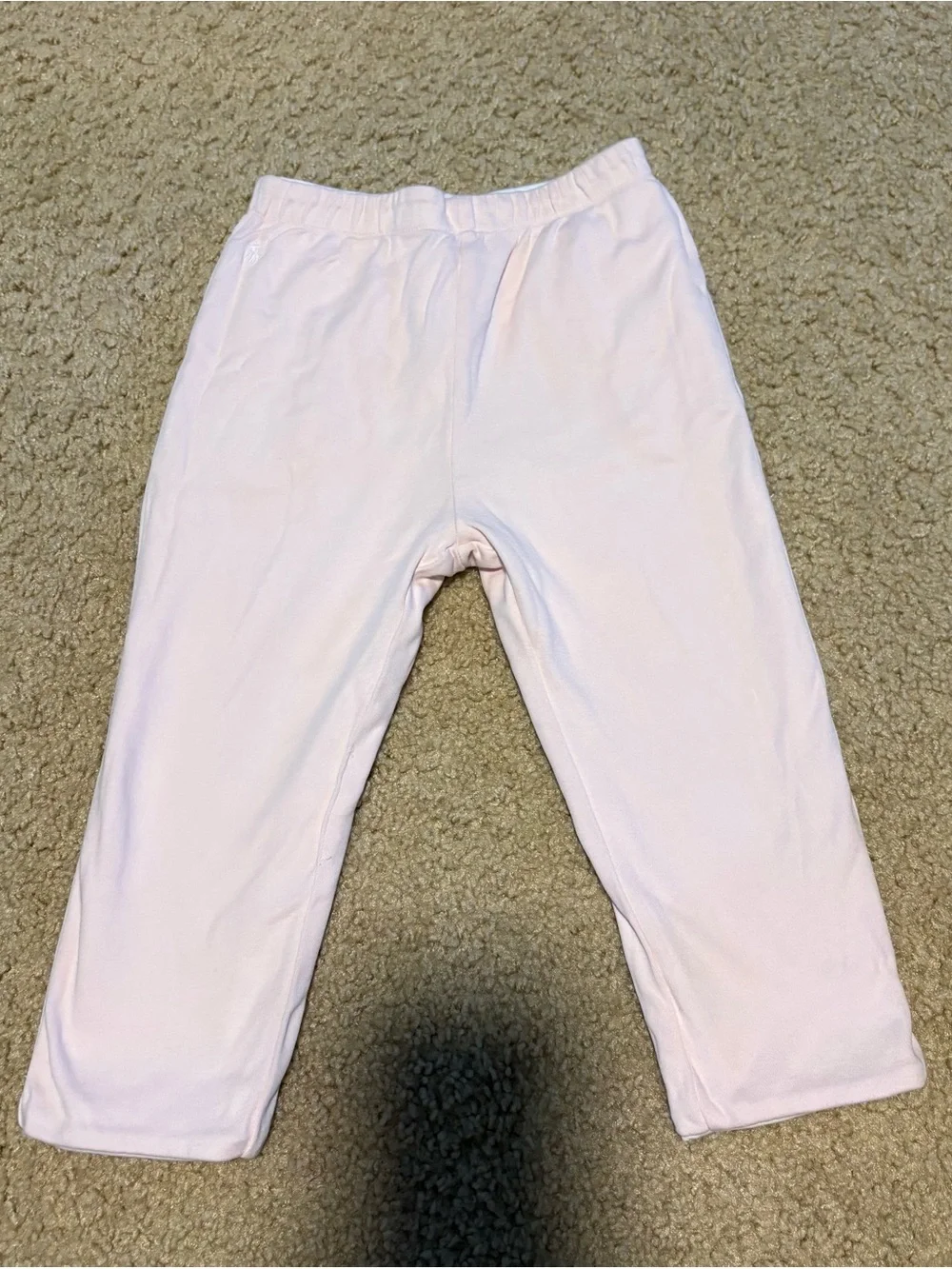 Ralph Lauren Floral Velour Pant set & white and pink reversible logo trousers